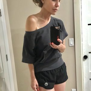 Victoria Secret Short Sleeve Sweatshirt Size Small